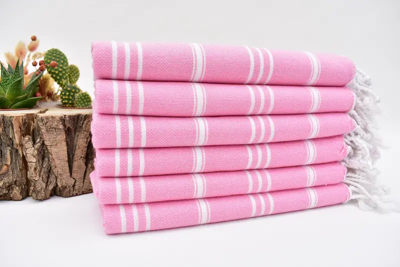 40x24 Cotton Striped Towel, Bachelorette Party Decorations, Best Friend Gift Ideas, Bathroom Towels, Turkish Towel Hand Towel, Kitchen Towel - 2