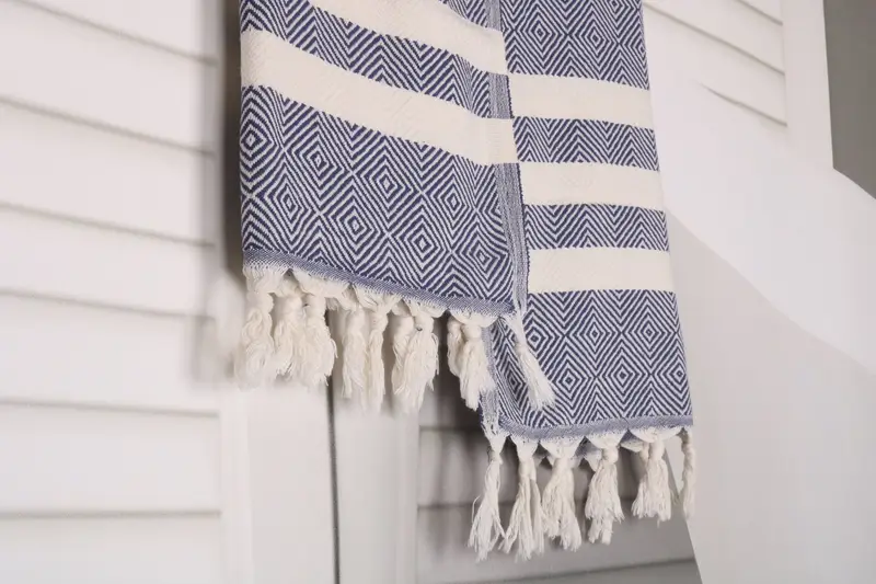 Monogram Hand Towel, 32x20 Cotton Diamond Towel, Personalized Dish Towel, Organic Tea Towel, Bachelor Bachelorette Party Favors, Personalized Gifts - 8
