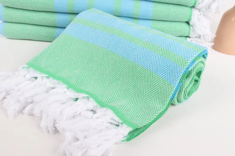 Turkish towel, Beach towel, Bulk Order Towel, 68x36 Cotton Chevron Towel, Gift For The Home Decor, Welcome Wedding Gift, Turkish Towel Beach - 4