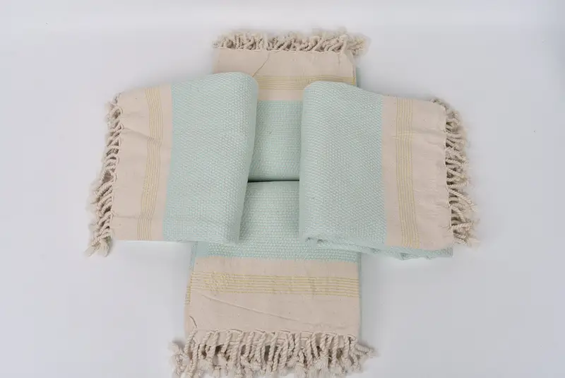 Toalla turca ligera, favores de despedida de soltera, regalos de despedida de soltera, toalla a rayas de algodón de 68x40, favores de despedida de soltera - 6