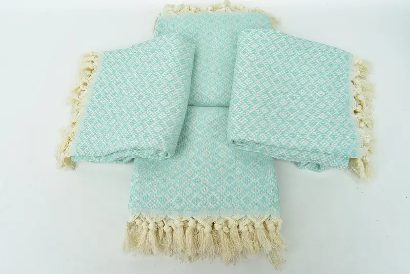Personalized Bridesmaid Gift, Custom Turkish Towel, Bridal Shower Gift, Bridal Shower Favor, Absorbent Turkish towel, 70x40 Cotton Diamond Towel - 6