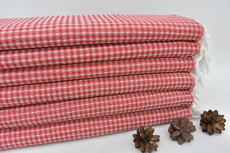 68x36 Cotton Waffle Towel, Kids Beach Towel, Gift For Coworker, Bachelorette Party Gift, Lightweight Turkish towel, Yoga Towel, Best Beach Towel - 1