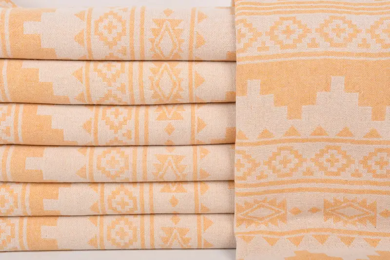 Organic Cotton Towel, 70x36 Linen Aztec Towel, Personalized Gifts, Absorbent towel, Maid Of Honor Gift, Decorative Towel, Sand-resistant towel - 2