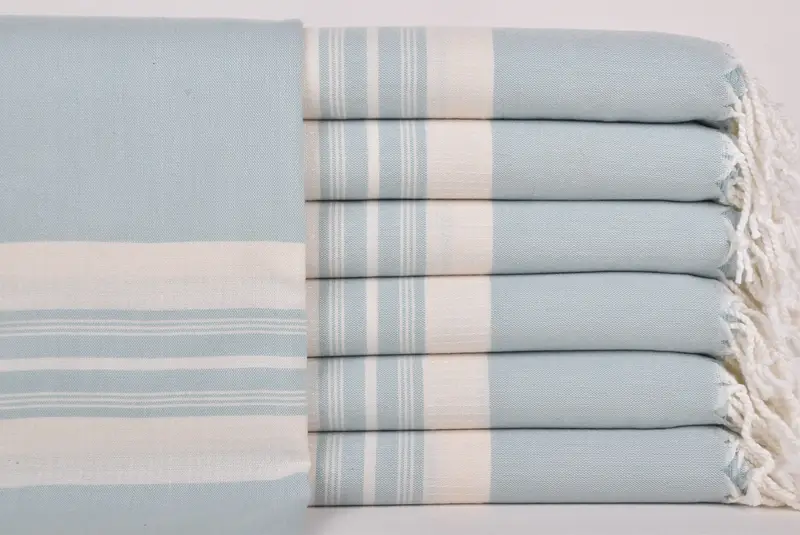 Beach towel, Merry Christmas Gifts, 60x38 Cotton Striped Towel, Eco-Friendly Turkish Towel, Bachelorette Party Gift, Beach Towel Bulk, Yoga Towel - 1