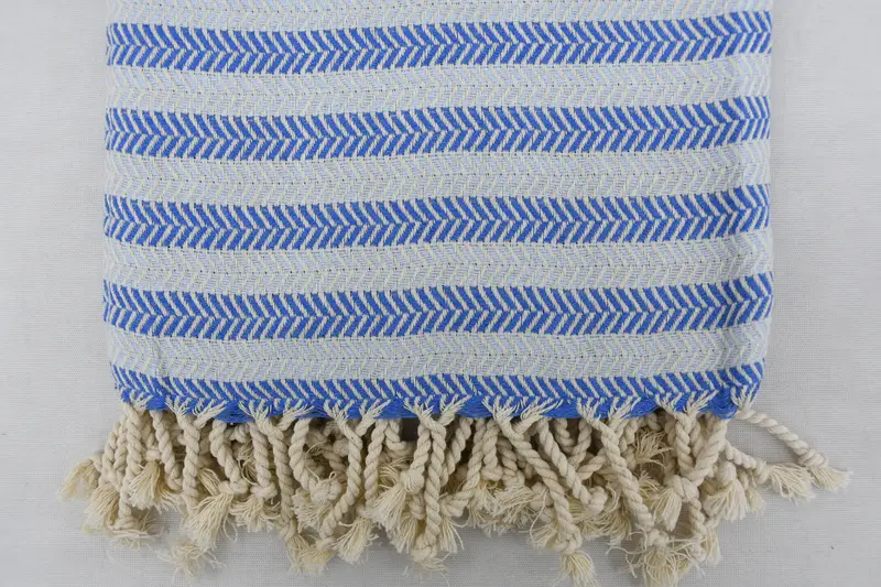 Embroidery Towels, Lightweight Turkish towel, Guest Towel, Turkish Towel USA, Bachelorette Gifts, Spa Towel, 70x40 Cotton Herringbone Towel - 6