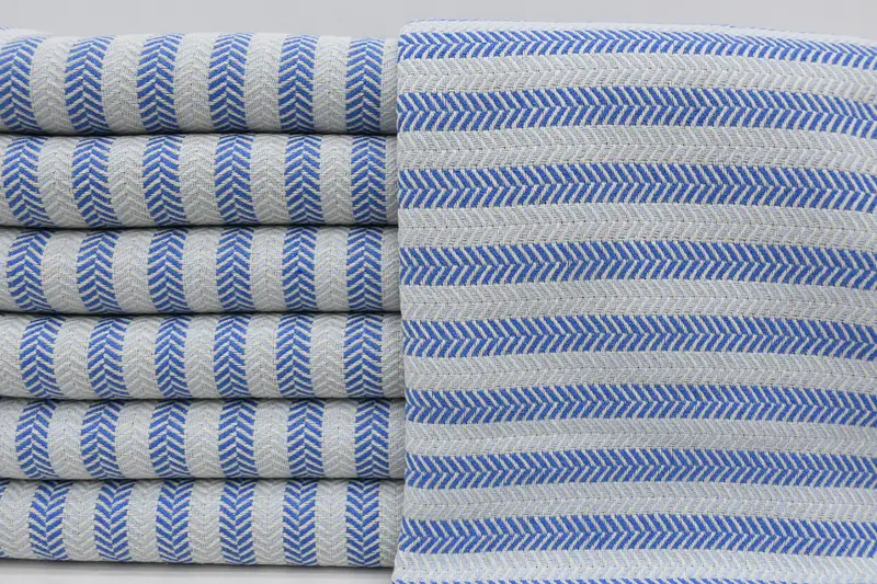 Embroidery Towels, Lightweight Turkish towel, Guest Towel, Turkish Towel USA, Bachelorette Gifts, Spa Towel, 70x40 Cotton Herringbone Towel - 2