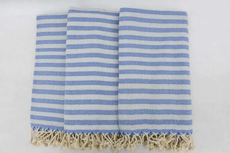 Embroidery Towels, Lightweight Turkish towel, Guest Towel, Turkish Towel USA, Bachelorette Gifts, Spa Towel, 70x40 Cotton Herringbone Towel - 4
