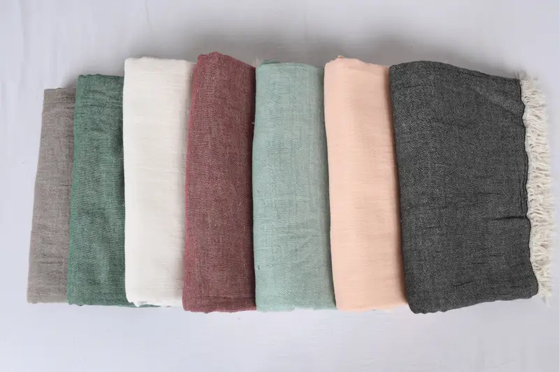 Custom Blanket, 70x60 Cotton Solid Towel, Handmade Gift, Woven Throw Blanket, Beach Theme Bachelorette Party, Beach Wedding Favor, Housewarming Gift - 5