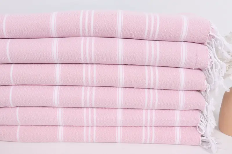 Xmas Gifts, Bathroom Towels, Holiday Towel, Maid Of Honor Gift, Turkish Hand Towel, Kitchen Towel, Gift For Wedding Day, 40x24 Cotton Striped Towel - 3