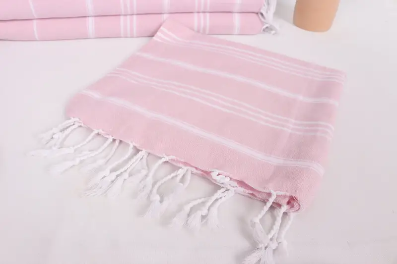 Xmas Gifts, Bathroom Towels, Holiday Towel, Maid Of Honor Gift, Turkish Hand Towel, Kitchen Towel, Gift For Wedding Day, 40x24 Cotton Striped Towel - 5