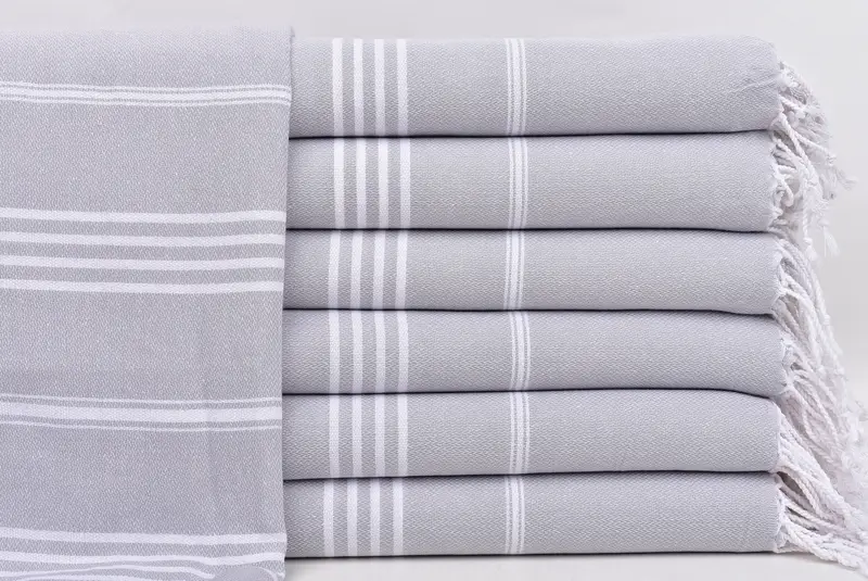 70x40 Cotton Striped Towel, Beach Towel Bulk, Bridal Shower Gifts, Bridal Shower Gift, Spa Towel, Wedding Favors, Arizona Bachelorette Party Favors - 1