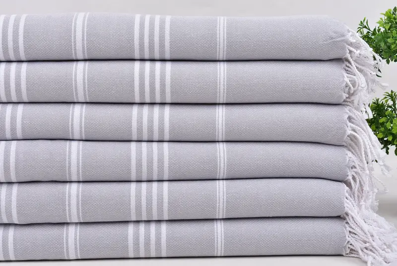 70x40 Cotton Striped Towel, Beach Towel Bulk, Bridal Shower Gifts, Bridal Shower Gift, Spa Towel, Wedding Favors, Arizona Bachelorette Party Favors - 3