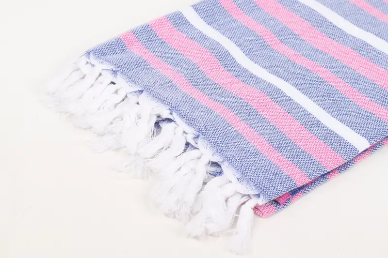 Sand-free towel, Quick-dry peshtemal, Scarf Towel, Oversized Beach Towel, Bridesmaid Proposal Gift, Large Turkish Towel, 70x40 Cotton Striped Towel - 7