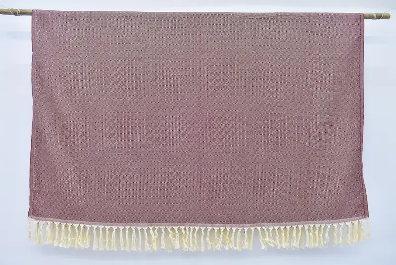 Throw Blanket, Custom Blanket, Bridesmaid Proposal Gift, Personalized Gifts, 96x80 Cotton Diamond Towel, Turkish Towel Blanket, Gift For Wedding Day - 4