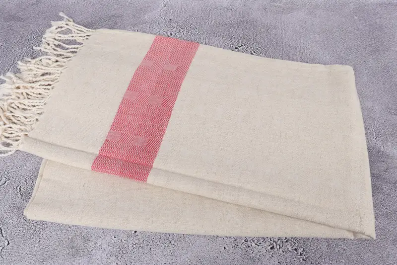 Monogrammed Beach Towel, 70x36 Linen Striped Towel, Gift Boxes Towel, Embroidery Towel, Personalized Bridesmaid Gift, Bridal Shower Gift - 6