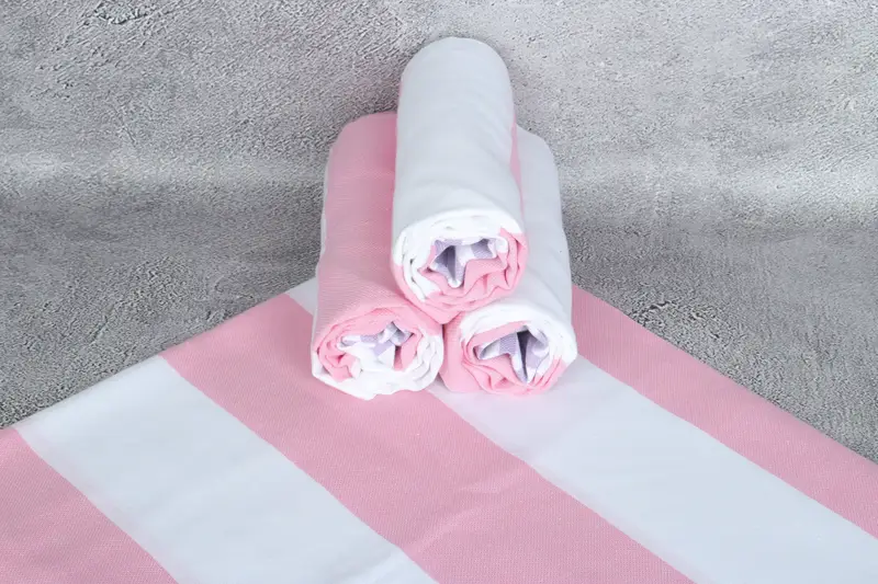 70x40 Cotton Striped Towel, Bachelorette Party Decorations, Turkish Towel Monogram, House Warming Gift, Soft towel, Sand-resistant towel - 7