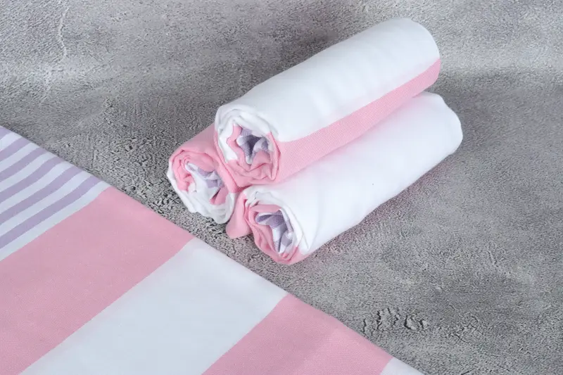 70x40 Cotton Striped Towel, Bachelorette Party Decorations, Turkish Towel Monogram, House Warming Gift, Soft towel, Sand-resistant towel - 8