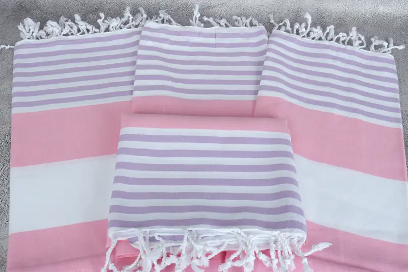70x40 Cotton Striped Towel, Bachelorette Party Decorations, Turkish Towel Monogram, House Warming Gift, Soft towel, Sand-resistant towel - 4