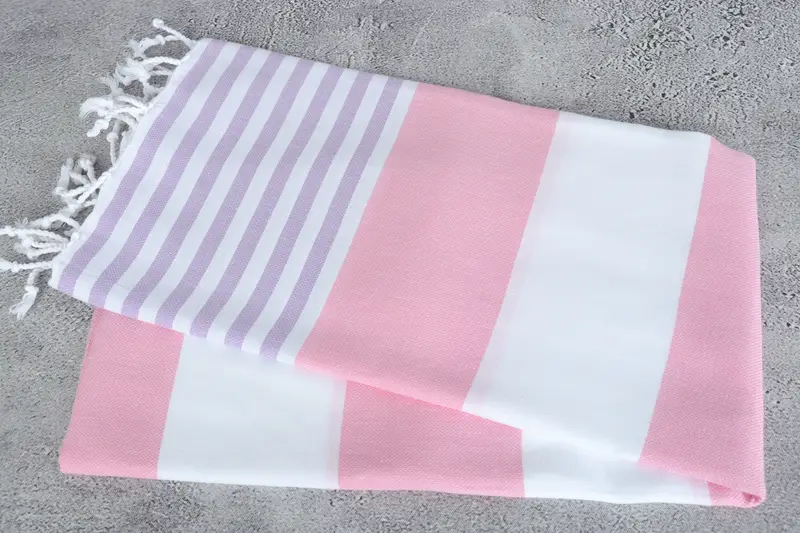70x40 Cotton Striped Towel, Bachelorette Party Decorations, Turkish Towel Monogram, House Warming Gift, Soft towel, Sand-resistant towel - 6