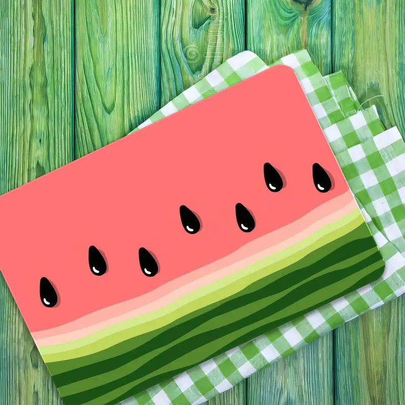 Karpuz Tasarımlı Cam Kesme Tahtası, Temperli Güvenlik, Mutfağın Temeli