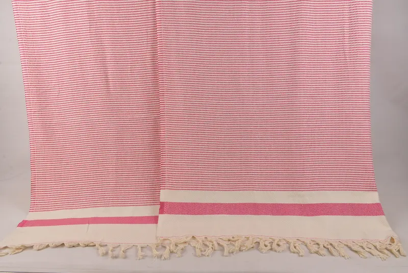 Organic Throw, Birthday Gift, Throw Blanket Couch, 92x84 Cotton Striped Towel, Housewarming Gift, Personalized Gifts, Personalized Home Gift Wedding - 8