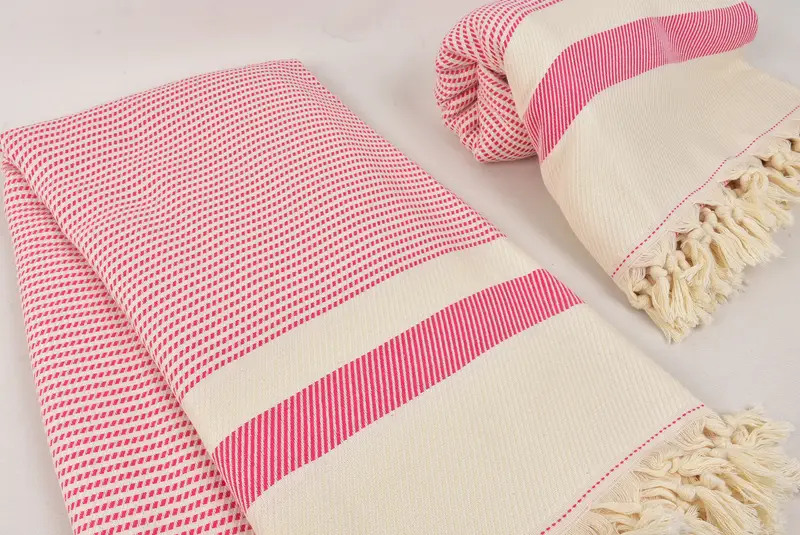 Organic Throw, Birthday Gift, Throw Blanket Couch, 92x84 Cotton Striped Towel, Housewarming Gift, Personalized Gifts, Personalized Home Gift Wedding - 7