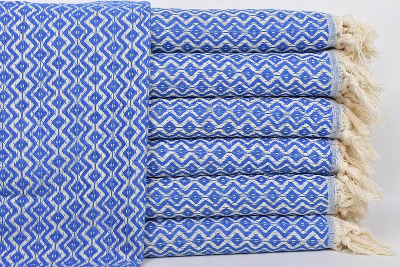 Gift For Wedding Day, 36x18 Cotton Diamond Towel, Custom Gift, Xmas Gifts, Turkish Tea Towel, Kitchen Towel, Custom Hand Towel, Bulk Order Towel - 1