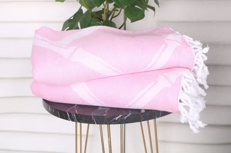 Best Friend Gift, Home Decor Gifts, Bridesmaid Favors, Wedding Favors, Decorative Towel, 70x40 Cotton Bamboo Branch Patterned Towel, Organic Towel - 4