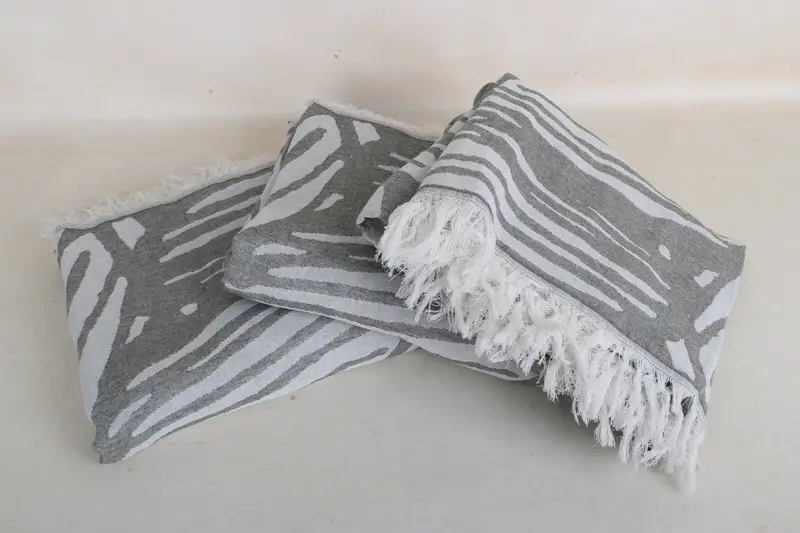 Gift For Best Friend, 70x40 Cotton Floral Design Towel, Wedding Towel, Handmade Gift, Organic Towel, Bridal Shower Favors, Lightweight Turkish towel - 4