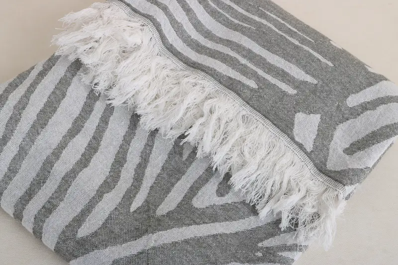 Gift For Best Friend, 70x40 Cotton Floral Design Towel, Wedding Towel, Handmade Gift, Organic Towel, Bridal Shower Favors, Lightweight Turkish towel - 6
