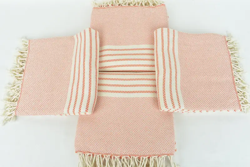House Warming Gift, Bachelorette Party Decorations, 76x40 Cotton Striped Towel, Bridal Shower Favors, Gift For Wedding Day, Embroidered Towel - 6