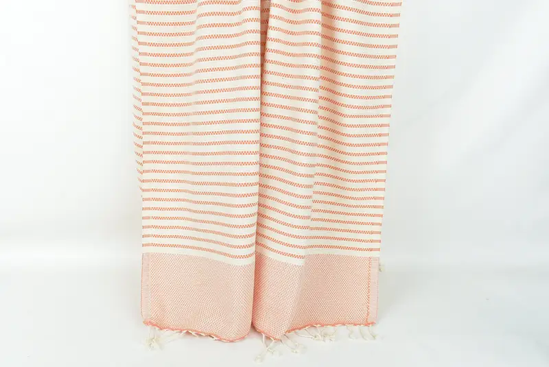 House Warming Gift, Bachelorette Party Decorations, 76x40 Cotton Striped Towel, Bridal Shower Favors, Gift For Wedding Day, Embroidered Towel - 8