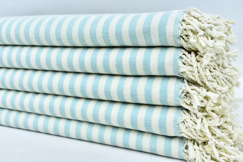Personalized Dish Towel, Custom Name Towel, Gift Boxes Tea Towels, 40x24 Cotton Striped Towel, Bachelor Towel, Turkish Hand Towel, Small Bath Towels - 3