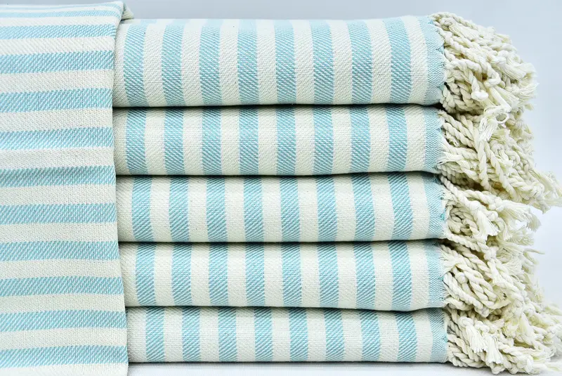 Personalized Dish Towel, Custom Name Towel, Gift Boxes Tea Towels, 40x24 Cotton Striped Towel, Bachelor Towel, Turkish Hand Towel, Small Bath Towels - 1