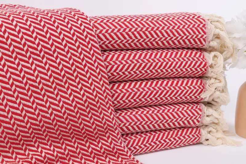 Personalized Turkish Towel, 70x40 Cotton Chevron Towel, Custom monogram Turkish beach towel USA, Bathroom Towel, Handmade Gift, Gifts For Him - 1