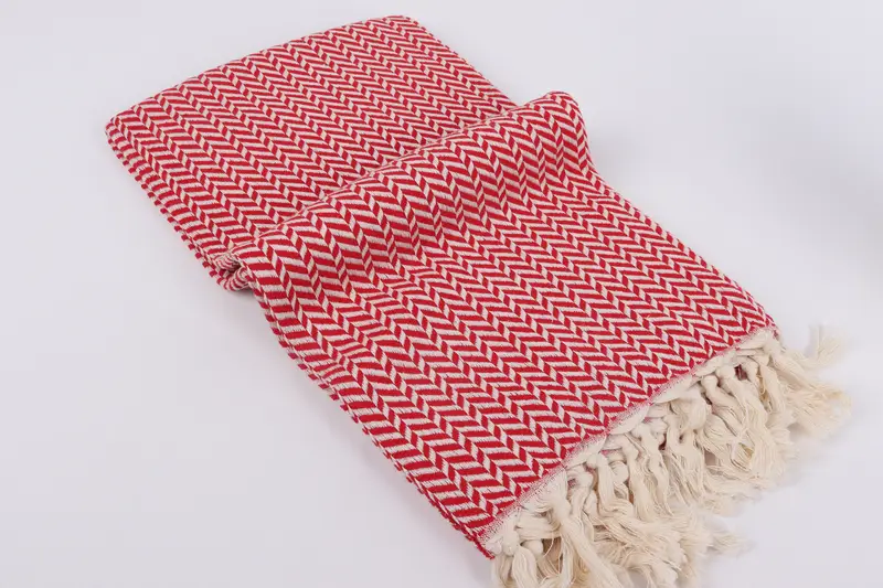 Personalized Turkish Towel, 70x40 Cotton Chevron Towel, Custom monogram Turkish beach towel USA, Bathroom Towel, Handmade Gift, Gifts For Him - 6