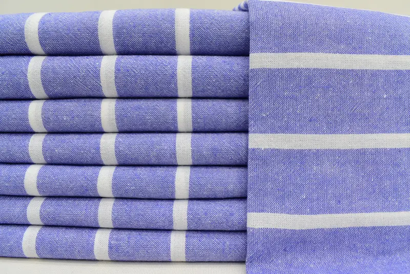 Gift For Bride, Custom Hand Towel, Monogram Towels, 40x20 Cotton Striped Towel, Bridesmaid Gift, Wedding Favors, Bridesmaid Gifts, Boyfriend Gift - 2