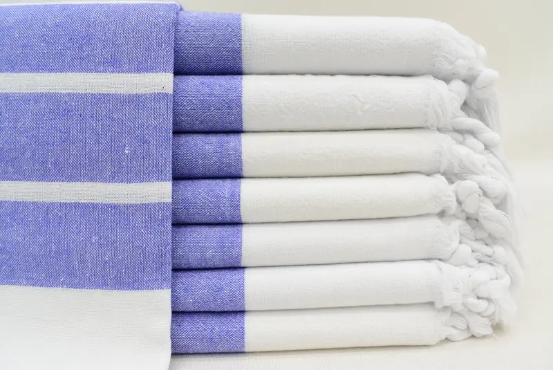 Gift For Bride, Custom Hand Towel, Monogram Towels, 40x20 Cotton Striped Towel, Bridesmaid Gift, Wedding Favors, Bridesmaid Gifts, Boyfriend Gift - 1