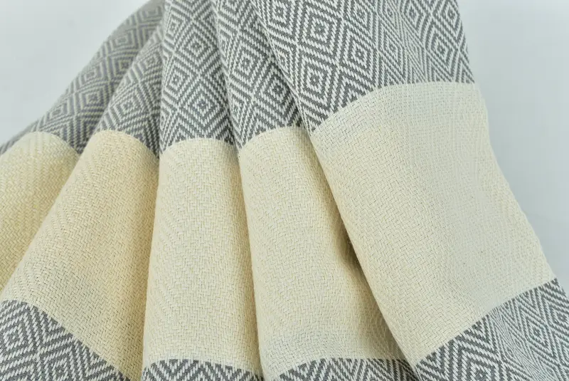 Gift For Best Friend, Summer Gift, Housewarming Gift, Home Decor Gifts, 70x40 Cotton Diamond Towel, Beach Theme Wedding Gift, Wedding Hand Made Gift - 5