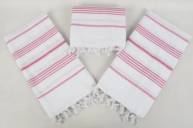 Plaj havlu hediyesi, benzersiz hediye, spa hediye havlu, seyahat havlu, lüks havlu, 70x40 pamuklu çizgili havlu, Bachelorette Party Hediyeler Nedime - 8