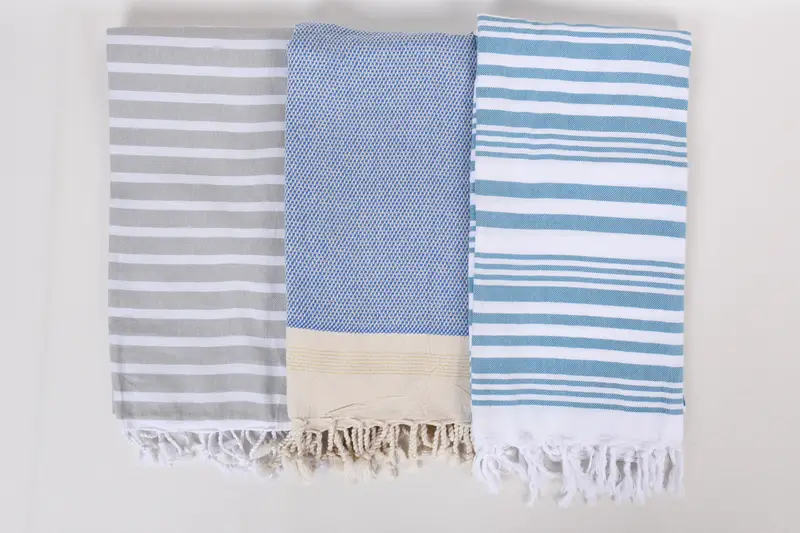 Best Friend Wedding Gift, Thin towel, Peshtemal Towel, Embroidery Towels, Luxury Beach Towel, 70x40 Cotton Set of 8 Towel, Custom Wedding Gifts - 7