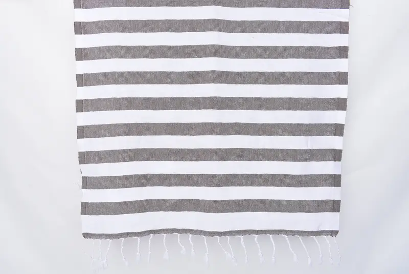 Gift For Him, Personalized Gifts, Bridal Shower Favor, Monogram Hand Towel, Travel Towel, Monogram Kitchen Towel, 44x20 Cotton Striped Towel - 8