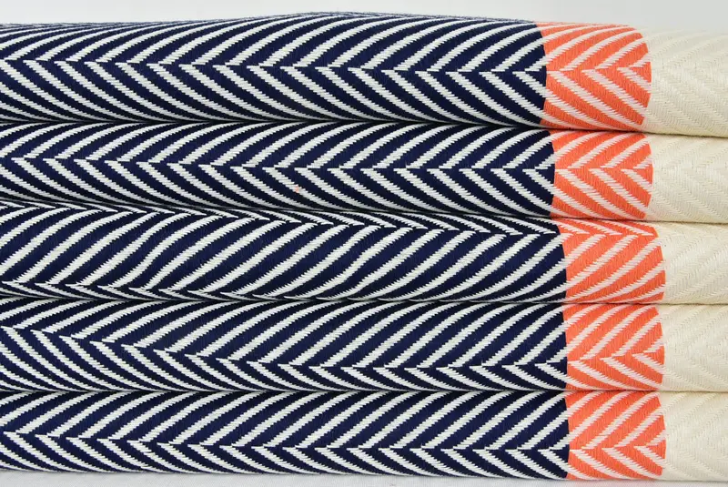 84x40 Cotton Striped Towel, Quick-Dry Beach Towel, Girls Weekend Getaways Ideas, Bride Gift, Hammam towel, Bachelorette Party Gifts Bridesmaids - 2