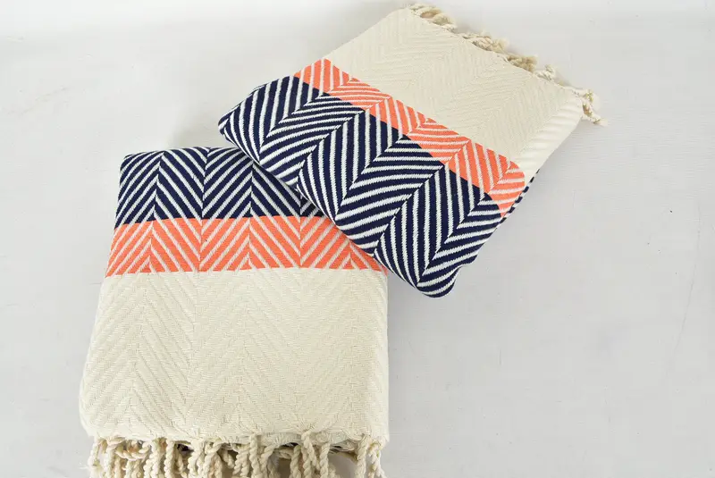 84x40 Cotton Striped Towel, Quick-Dry Beach Towel, Girls Weekend Getaways Ideas, Bride Gift, Hammam towel, Bachelorette Party Gifts Bridesmaids - 6