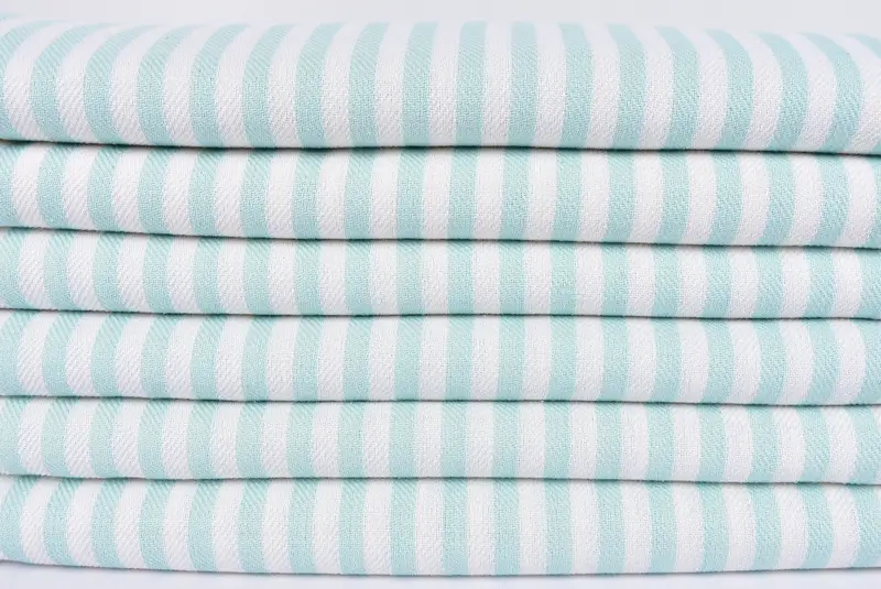 70x40 Cotton Striped Towel, Gift For Her, Beach Towel Gift, Yoga Towel, Bachelorette Party Gifts Bridesmaids, Christmas Favors, Beach Wedding Favor - 2