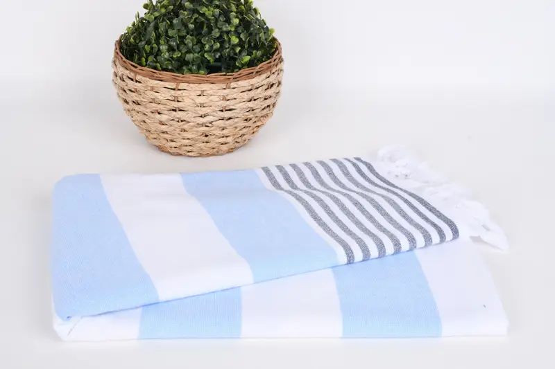 Housewarming Gift, Travel towel, Personalized Towel Gift, Home Gift, Personalized Wedding Gift, Pool Towels, 68x36 Cotton Striped Terry Towel - 4