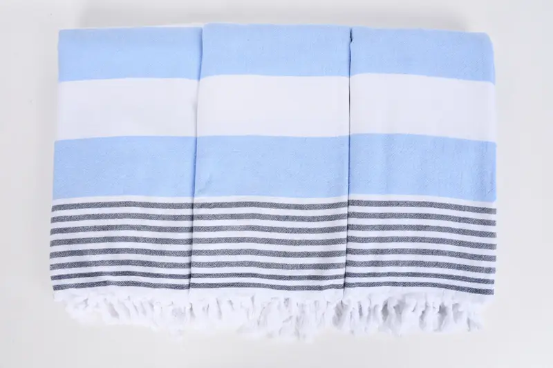 Housewarming Gift, Travel towel, Personalized Towel Gift, Home Gift, Personalized Wedding Gift, Pool Towels, 68x36 Cotton Striped Terry Towel - 7