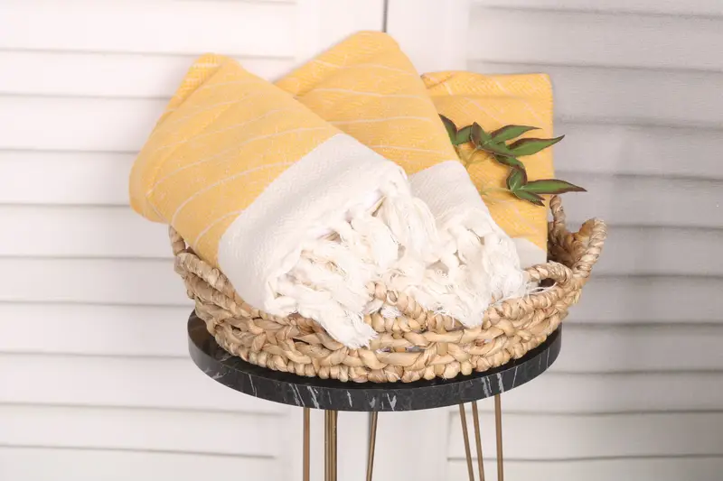 Düğün iyilikleri, 36x18 pamuklu geometrik havlu, monogram Türk banyo havlusu, onun için hediyeler, monogramlı el havlu, kişiselleştirilmiş hediyeler, el yapımı hediye - 5