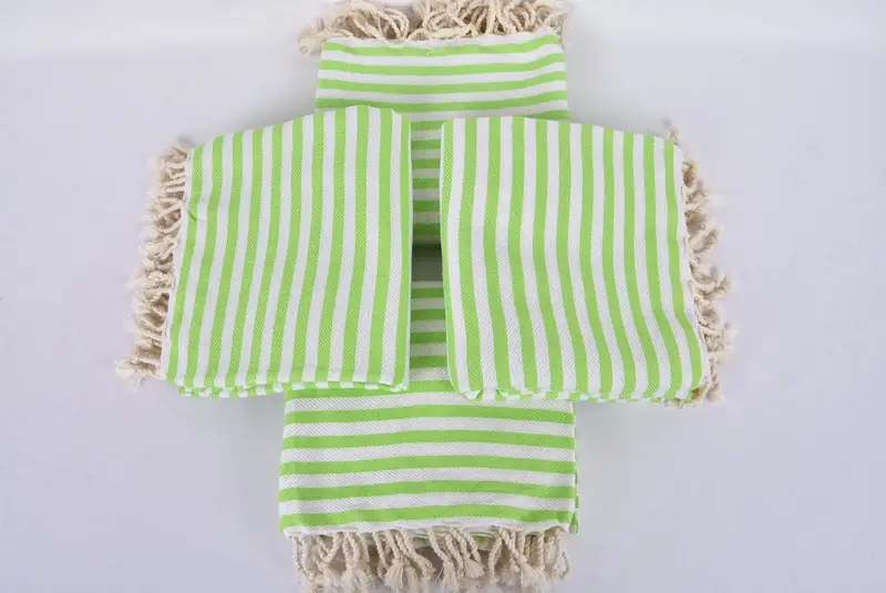 Bachelorette Favor, Sand-resistant towel, Lightweight Turkish towel, Gift For The Home Decor, Custom Beach Towel, 70x40 Cotton Striped Towel - 6