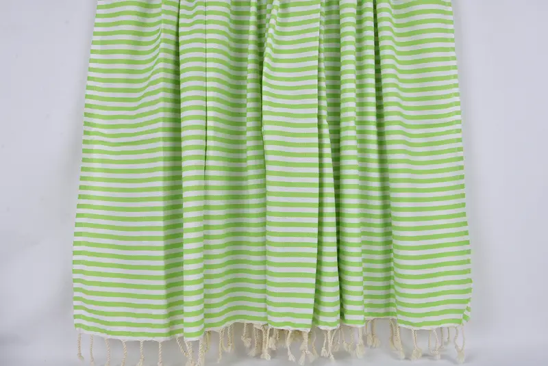 Bachelorette Favor, Sand-resistant towel, Lightweight Turkish towel, Gift For The Home Decor, Custom Beach Towel, 70x40 Cotton Striped Towel - 8